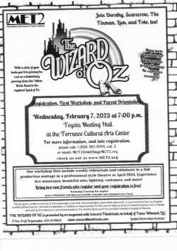 Wiz of Oz flyer